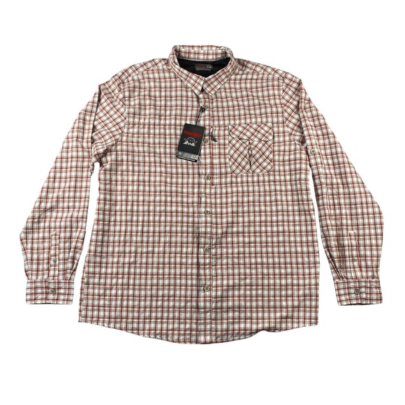 Wrangler Other - Wrangler Outdoor Mens Tall XLT Plaid Lightweight Breathable Button Down Shirt